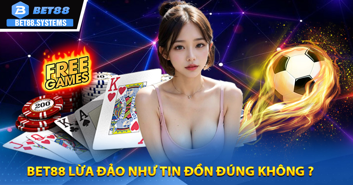 BET88 lừa đảo như tin đồn đúng không ?